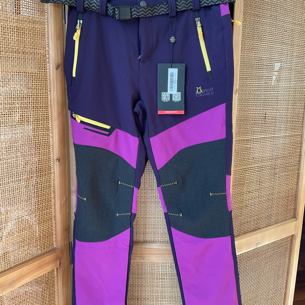 Women's Purple and Pink Outdoor Pants